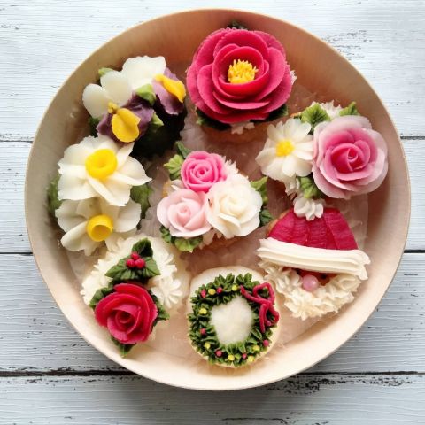 ケルティッククリスマス　マルシェ物販　あんこの花束