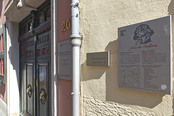 ベートーヴェンハウス入口 ©Michael Sondermann/Bundesstadt Bonn