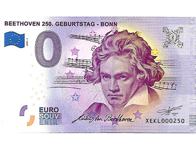 ベートーヴェン・ユーロ©Beethoven EuroSouvenir